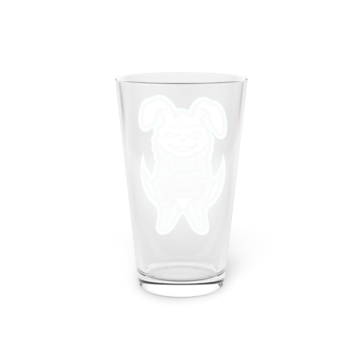 JakeForty Rabbit Pint Glass, 16oz