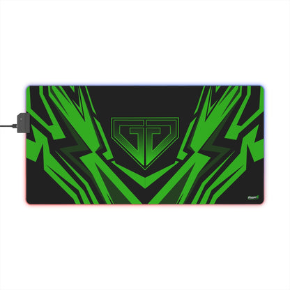 JJ Green Giant LED Gaming Mouse Pad
