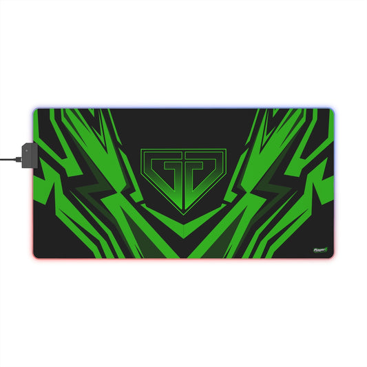 JJ Green Giant LED Gaming Mouse Pad