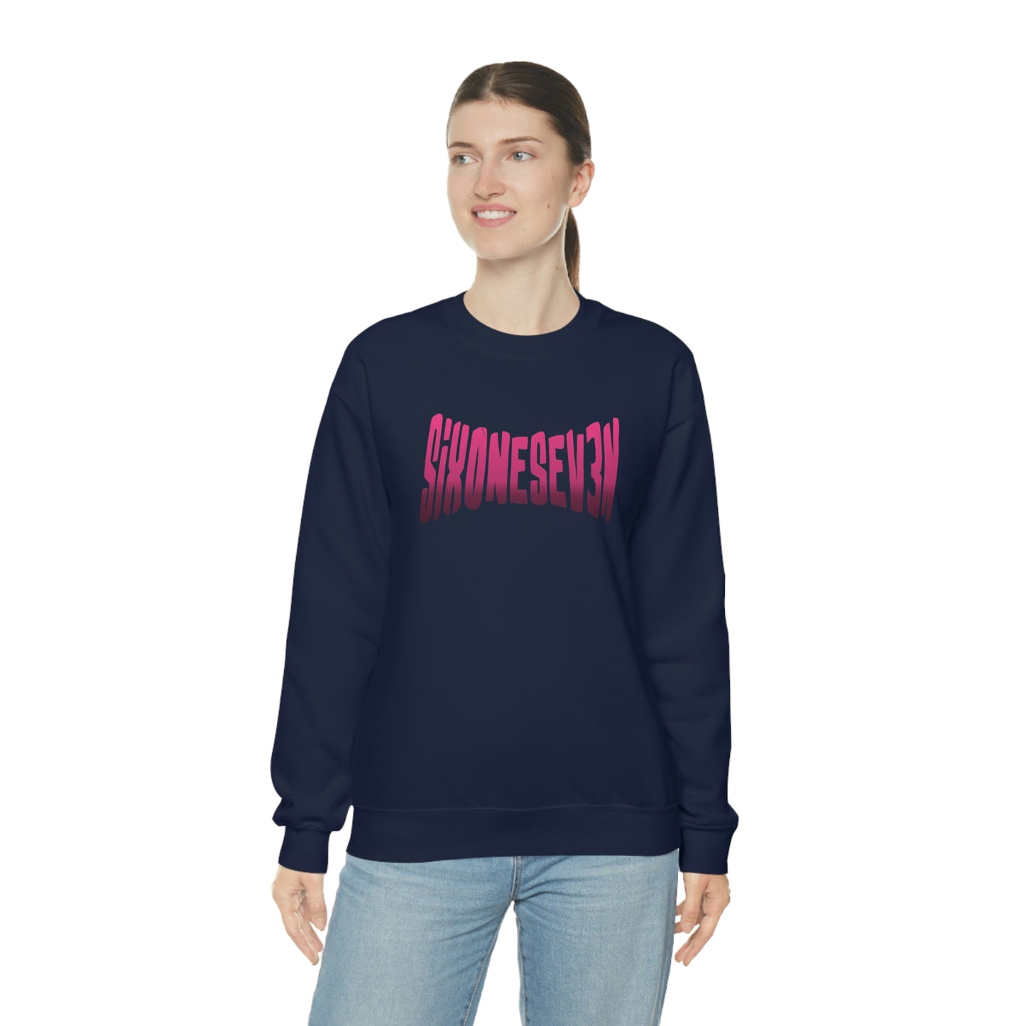 SixOneSev3n Text Unisex Sweatshirt