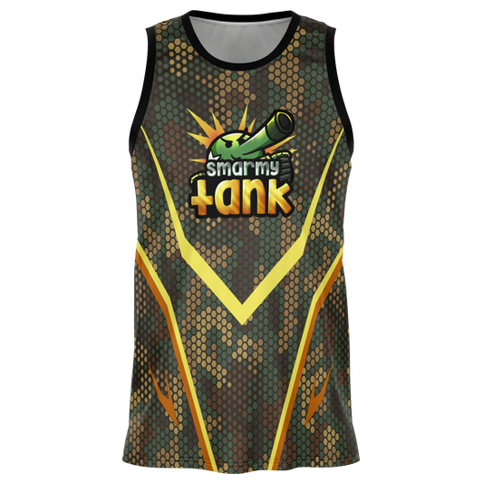 Smarmy Tank Basketball Jersey