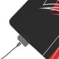 Red Bit LED Gaming Mouse Pad