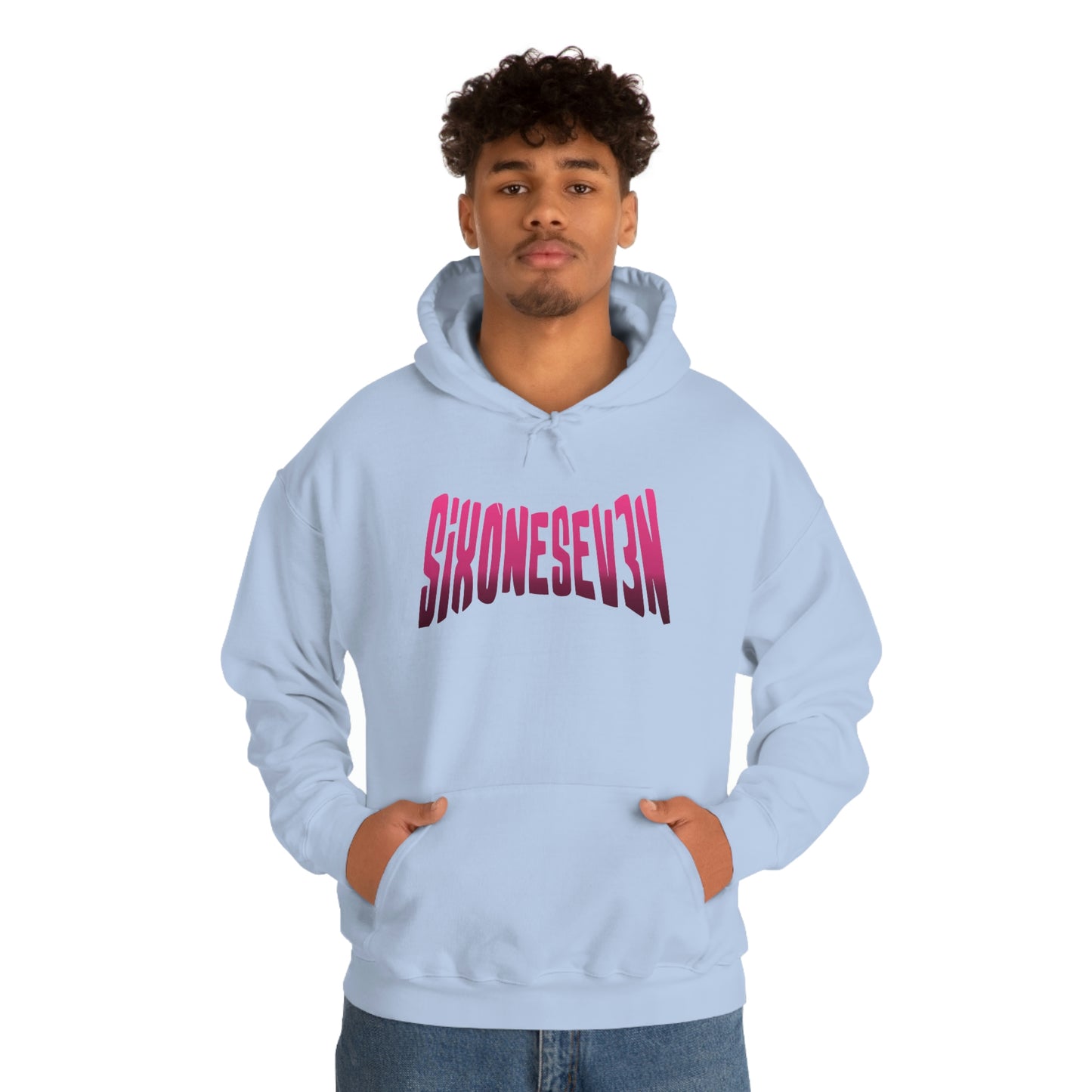 SixOneSev3n Text Unisex Hoodie