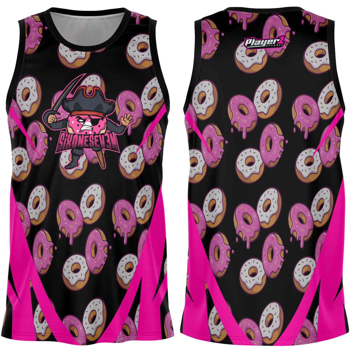 SixOneSev3n Basketball Jersey