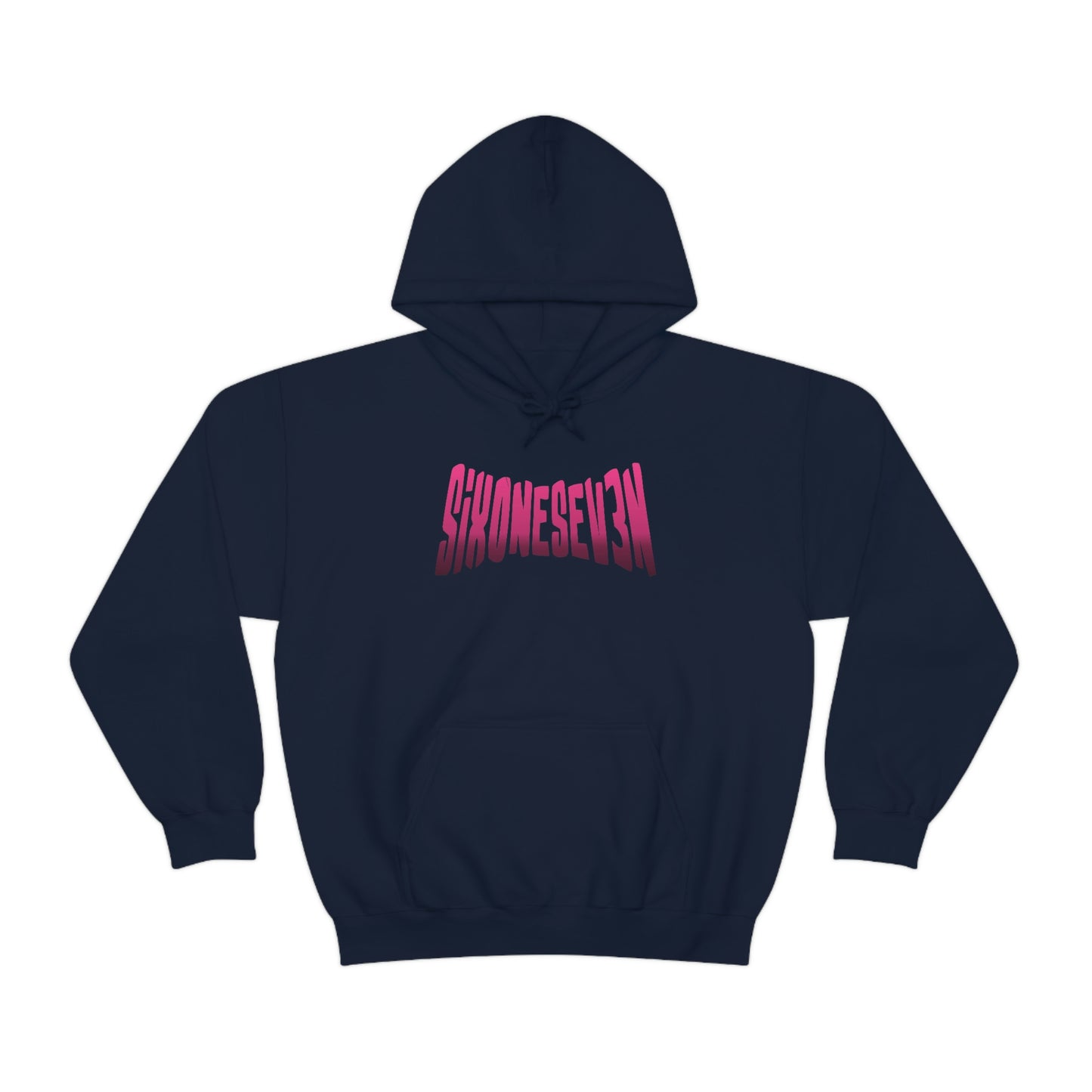 SixOneSev3n Text Unisex Hoodie