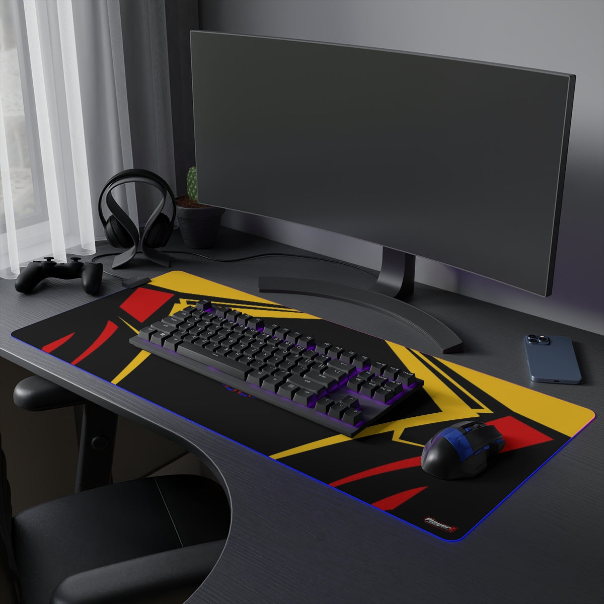 Sins Of Ra LED Gaming Mouse Pad