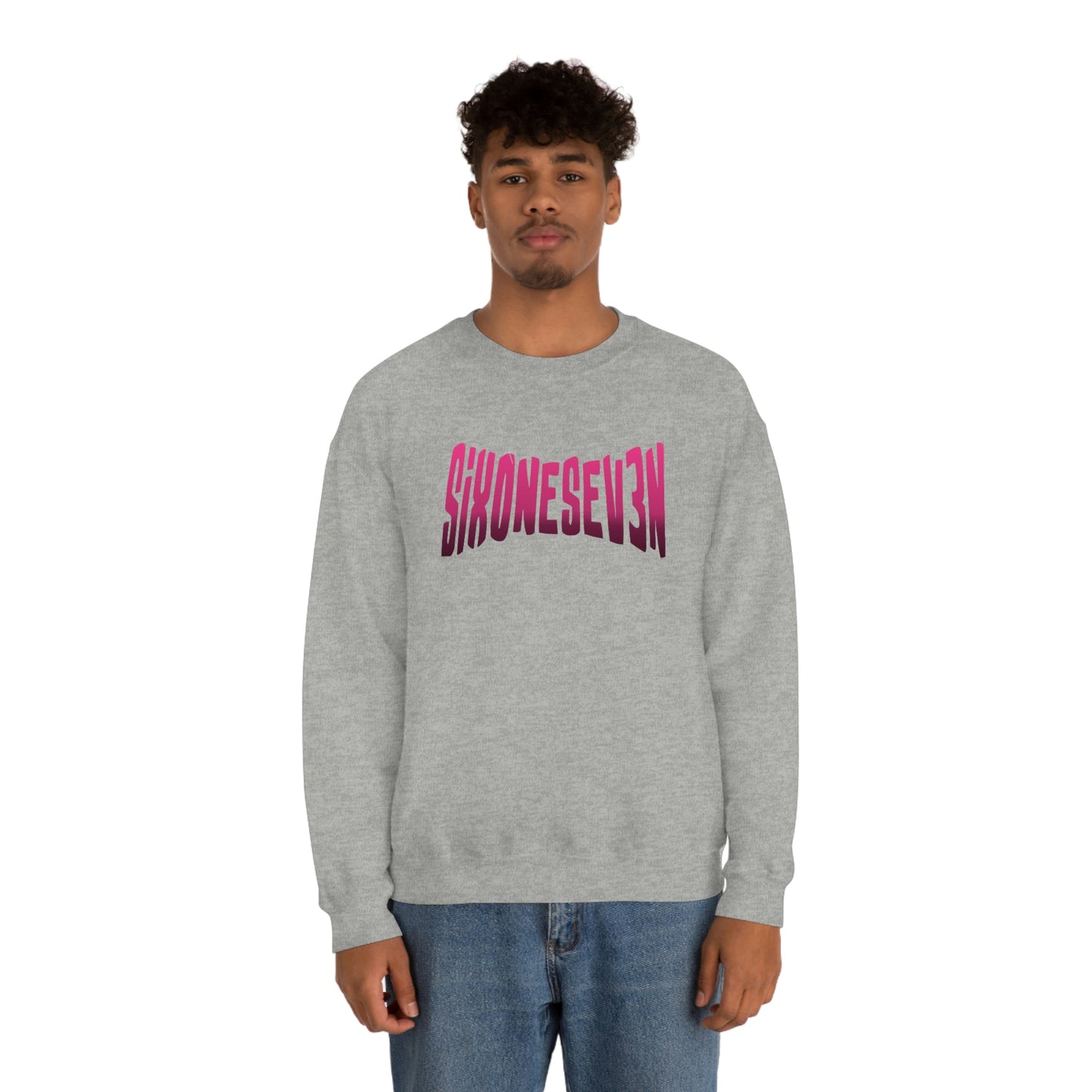SixOneSev3n Text Unisex Sweatshirt
