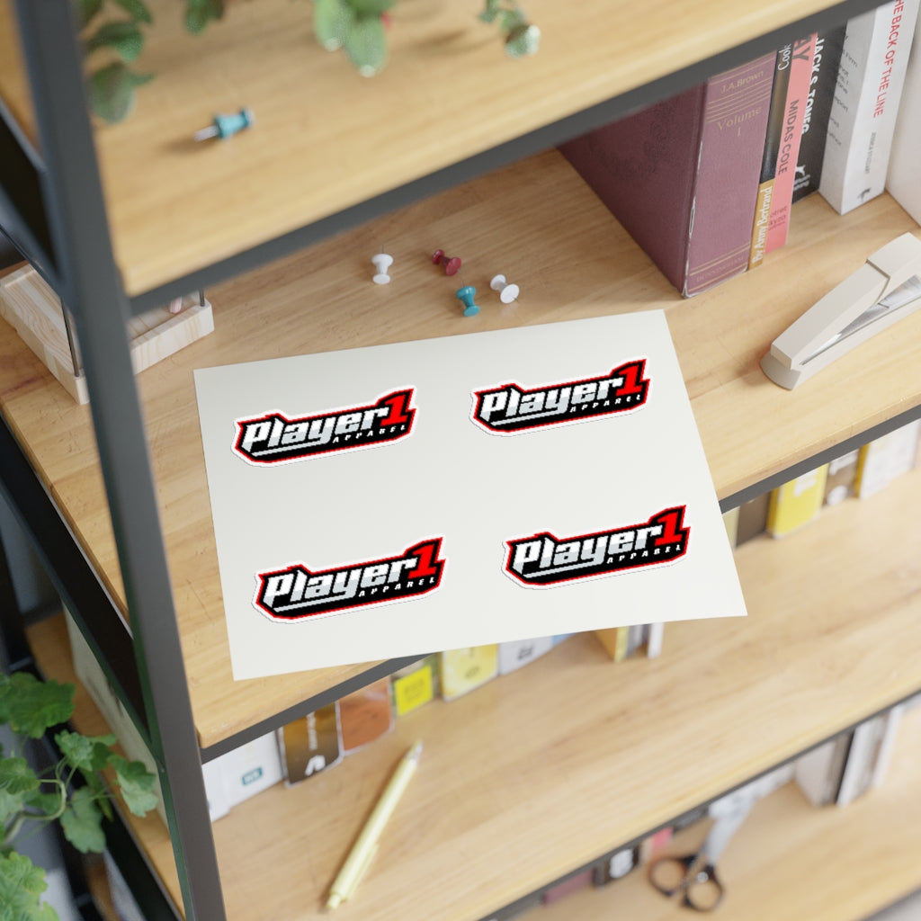 Player1Apparel Sticker Sheets