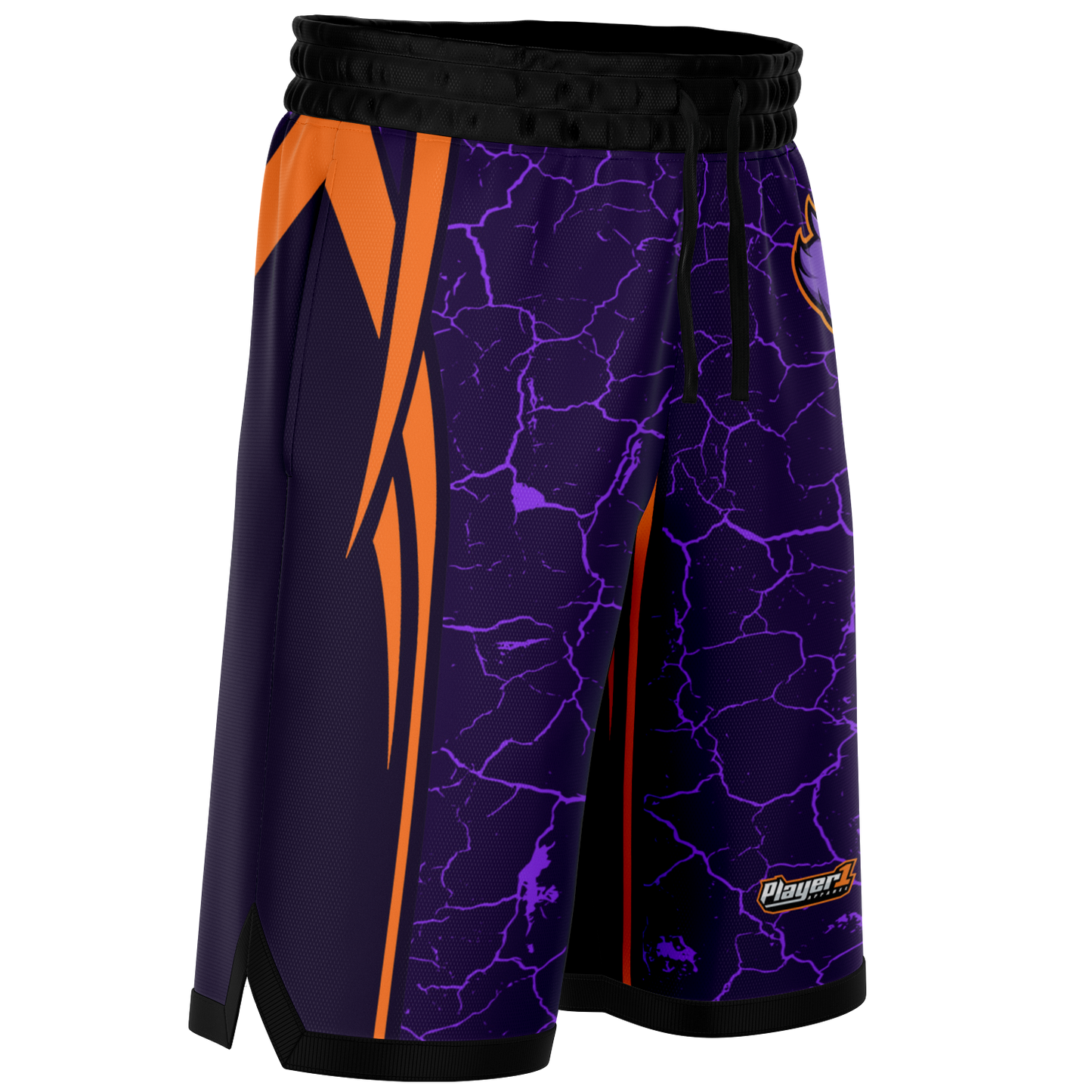 Angry Gaming Basketball Shorts