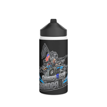GrandpaG Stainless Steel Water Bottle, Standard Lid