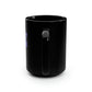 Dj Ditter Black Mug, 15oz