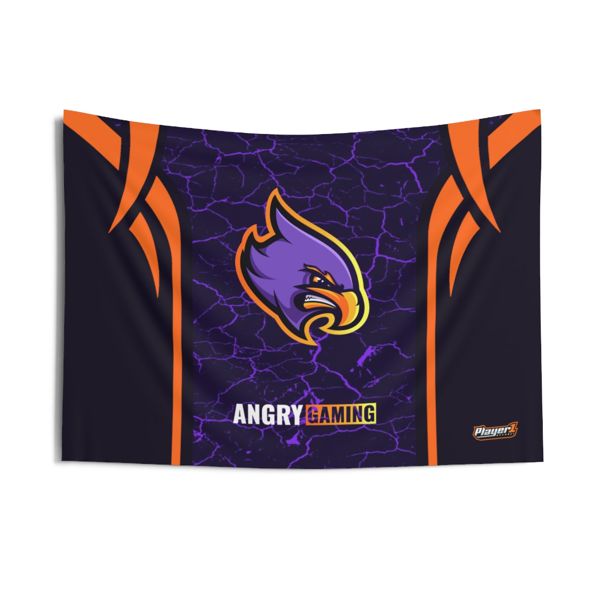 Angry Gaming Indoor Wall Tapestry