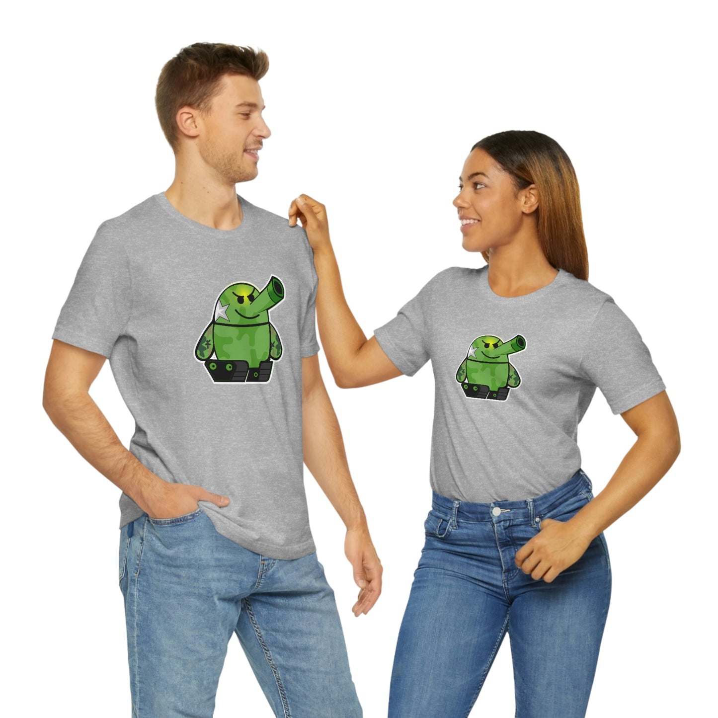 Smarmy Tank Cartoon Unisex T-shirt