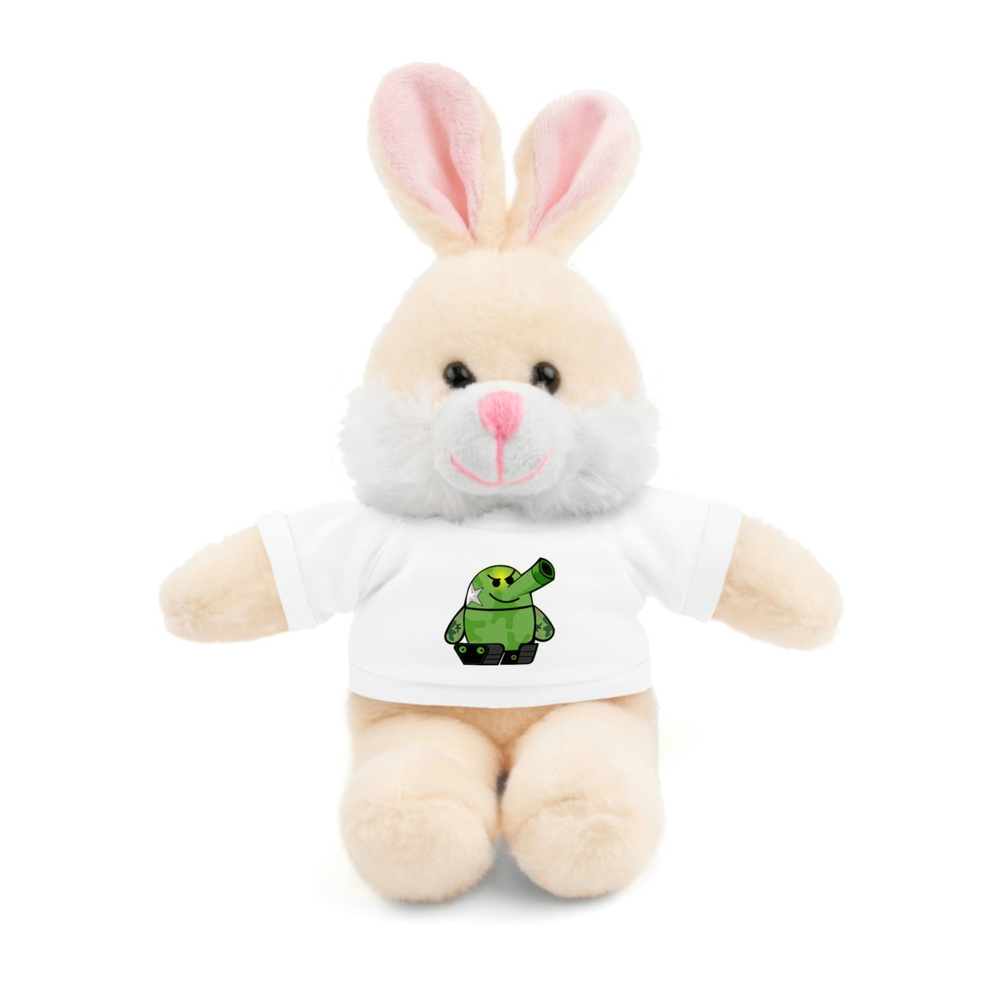 Smarmy Tank Cartoon Stuffed Animals with Tee
