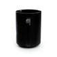 GrandpaG Silhouette Black Mug, 15oz