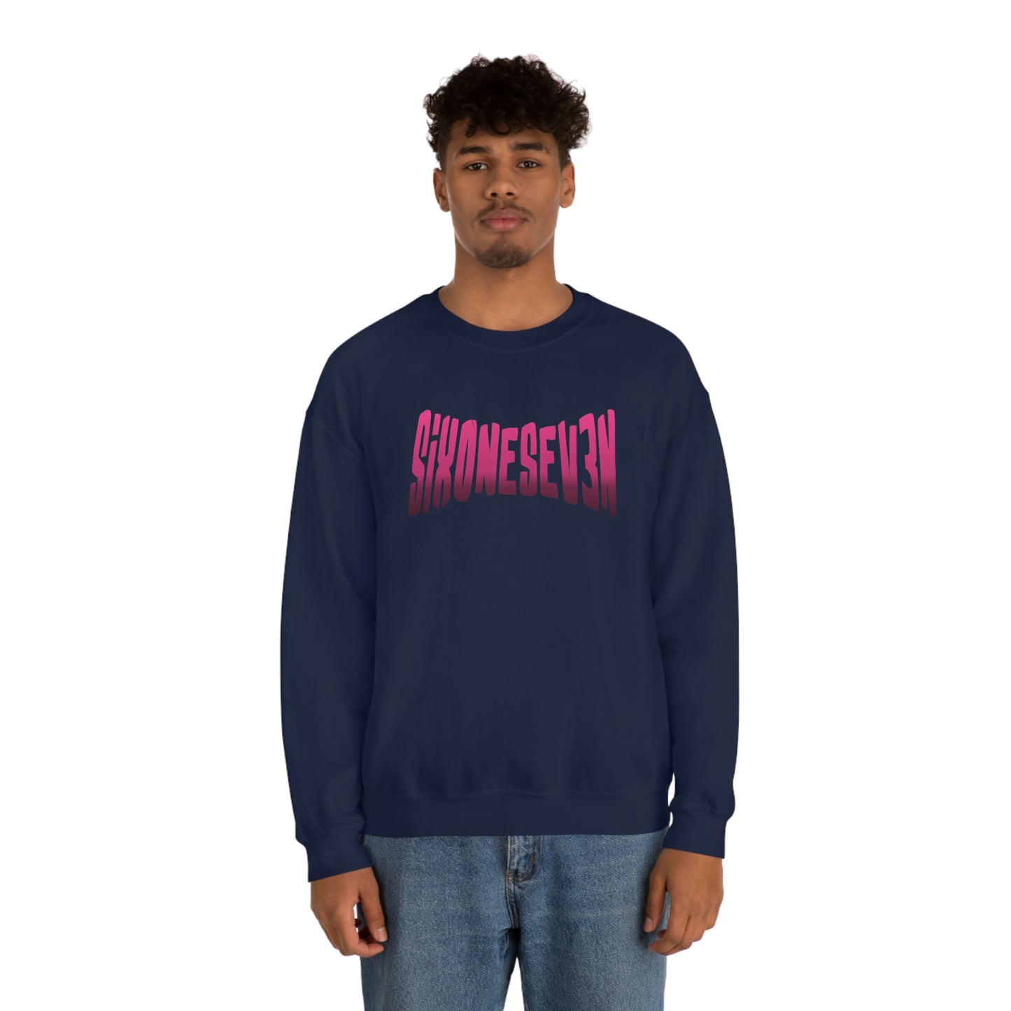 SixOneSev3n Text Unisex Sweatshirt