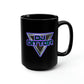 Dj Ditter Black Mug, 15oz