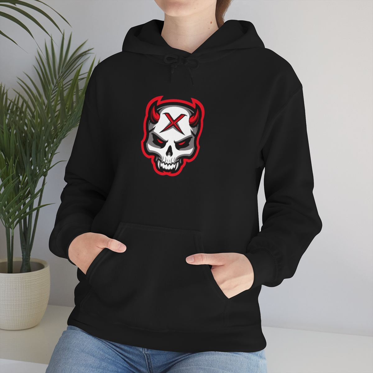 Red Bit Unisex Hoodie