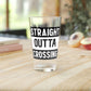 Straight Outta Crossing Pint Glass, 16oz