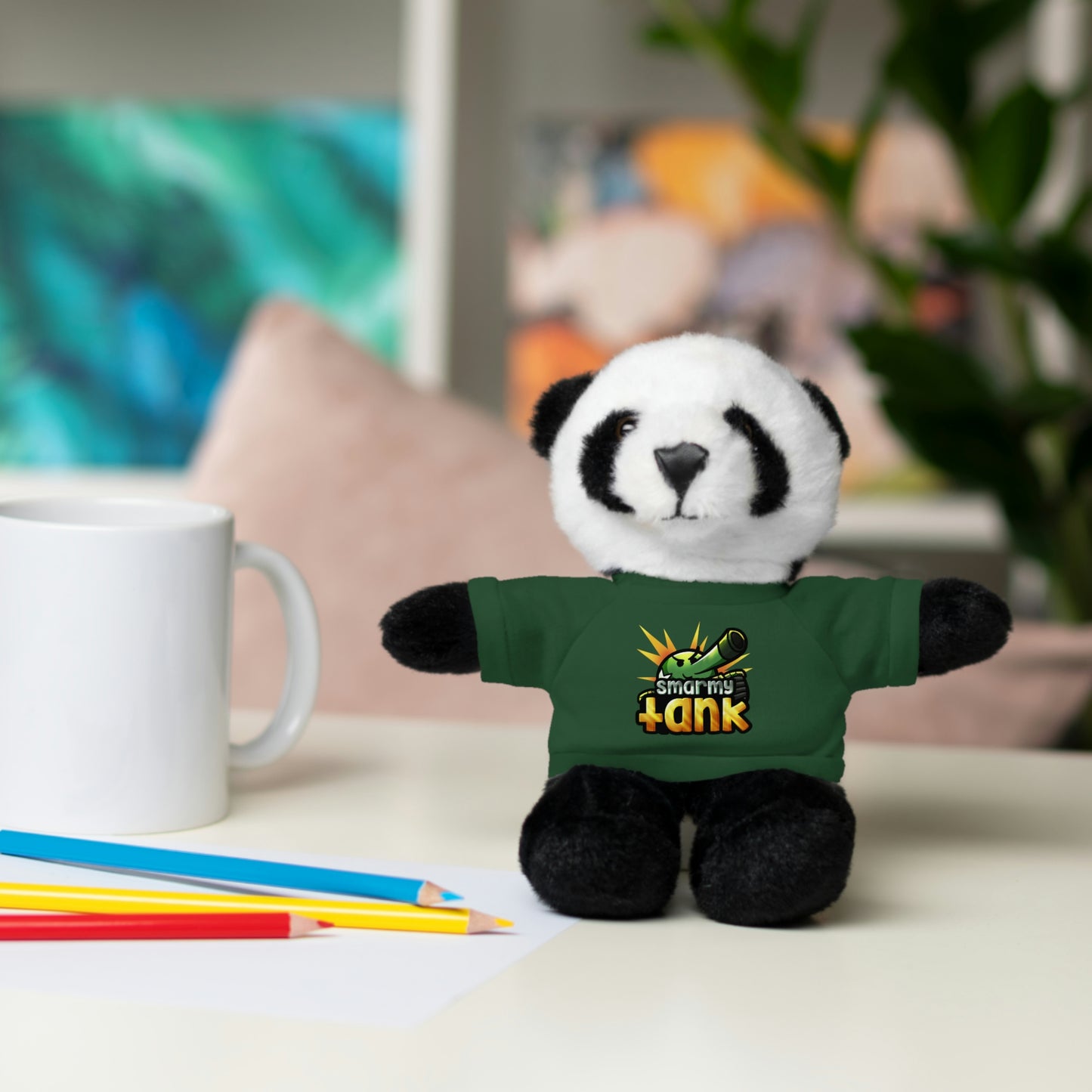 Smarmy Tank Stuffed Animals with Tee