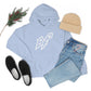 BlackFox Unisex Hoodie W/White Logo