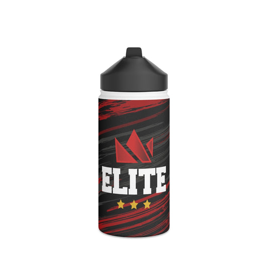 EliteTeam.Tv Stainless Steel Water Bottle, Standard Lid