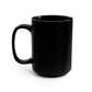 GrandpaG Silhouette Black Mug, 15oz