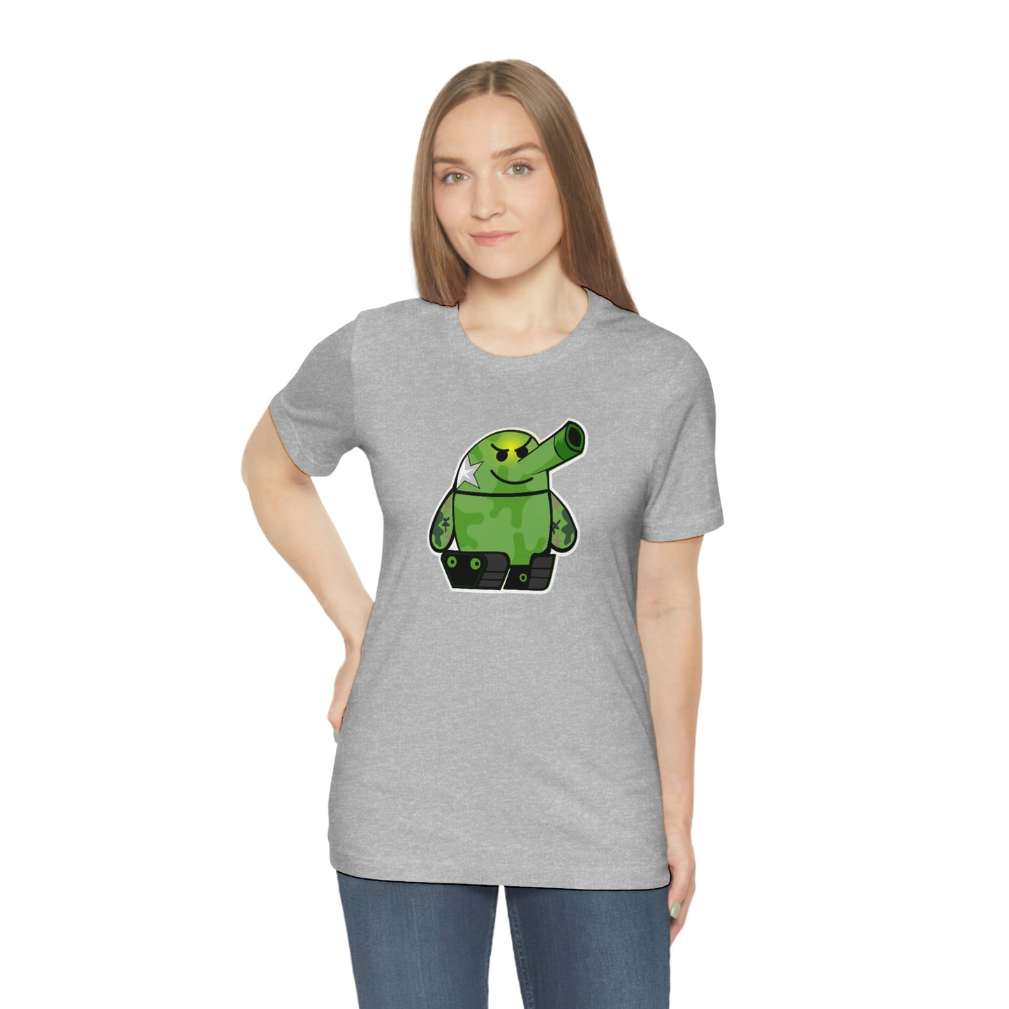 Smarmy Tank Cartoon Unisex T-shirt