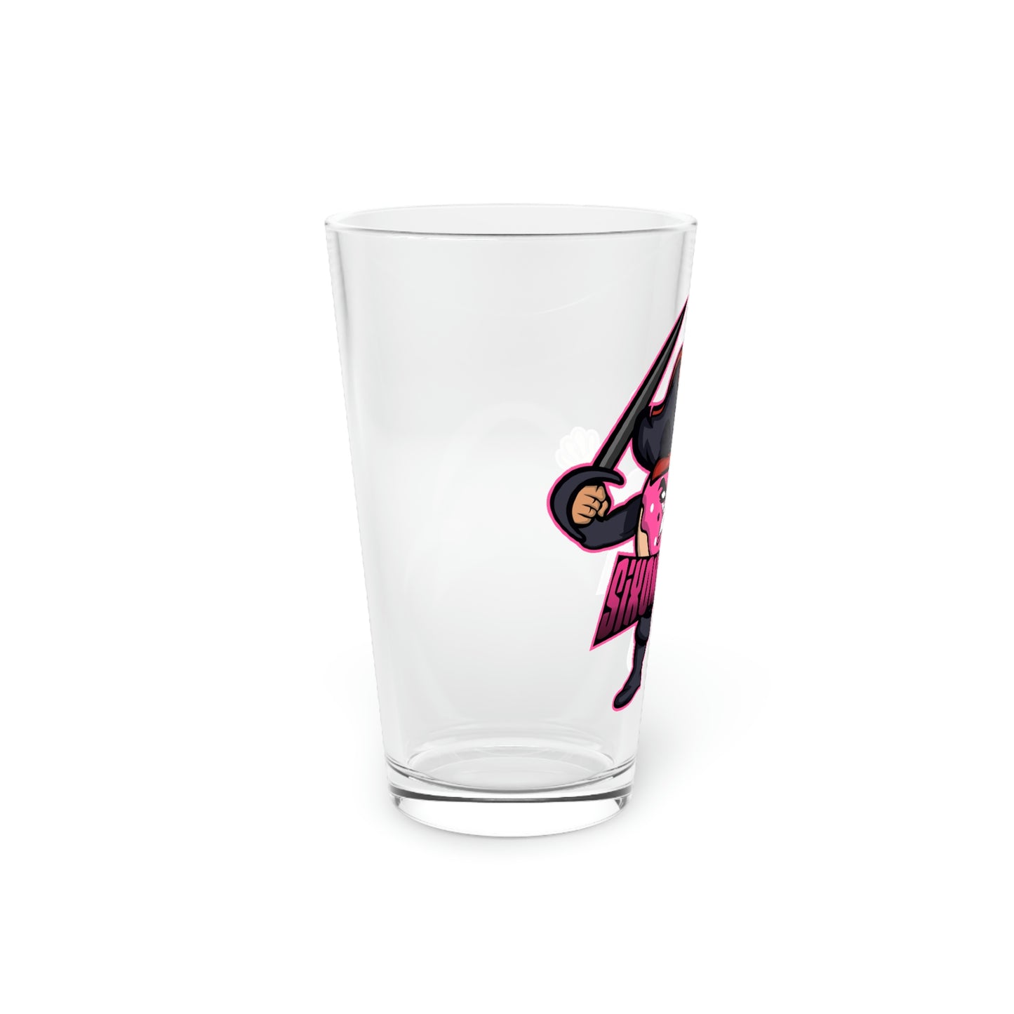 SixOneSev3n Pint Glass, 16oz