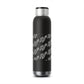 BlackFox Soundwave Copper Vacuum Audio Bottle 22oz