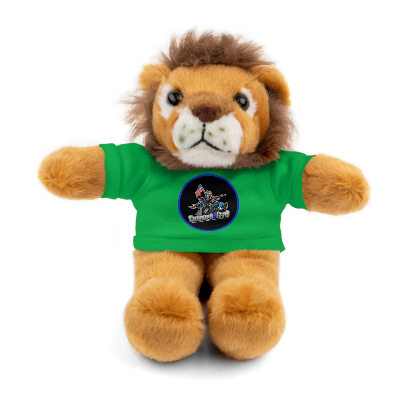 GrandpaG Round Logo Stuffed Animals with Tee