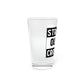 Straight Outta Crossing Pint Glass, 16oz