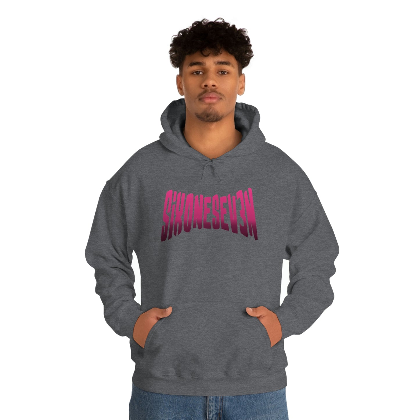 SixOneSev3n Text Unisex Hoodie
