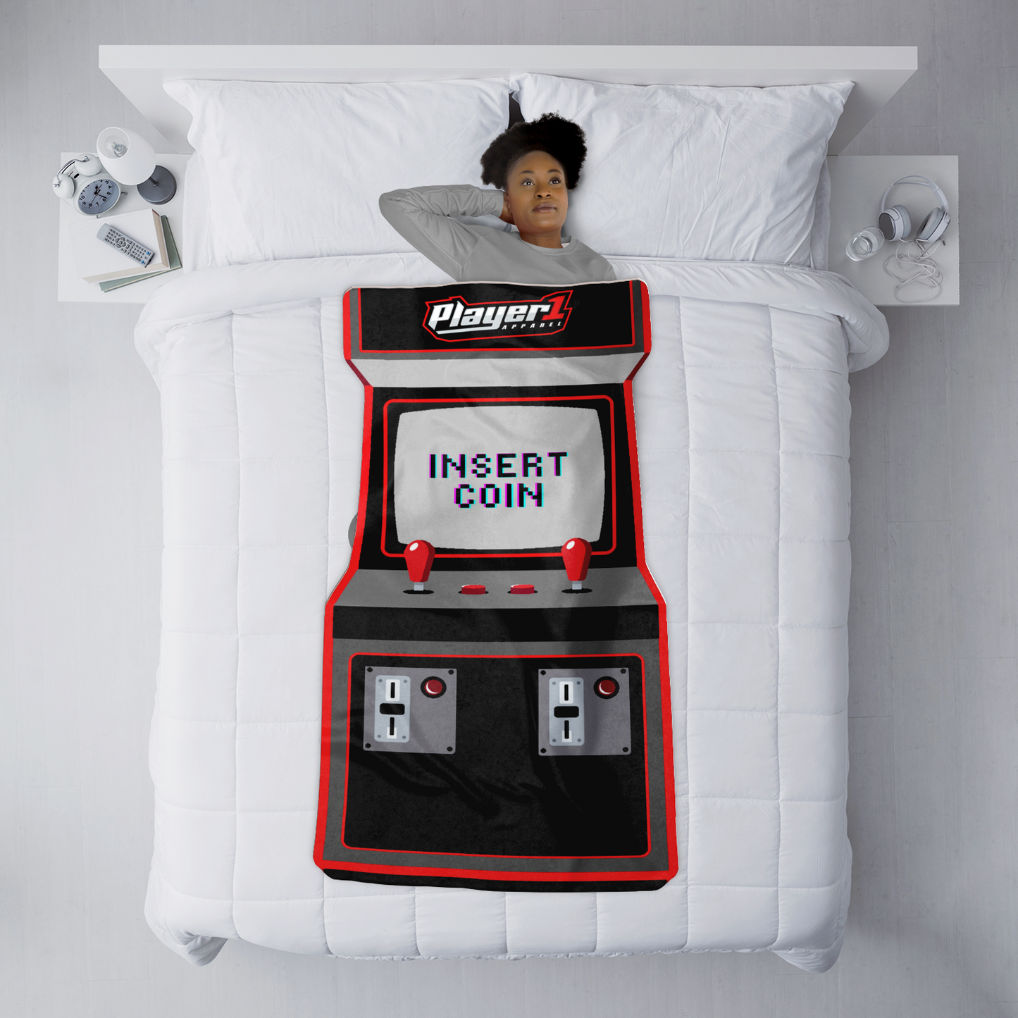 Player1Apparel Arcade Game Blanket