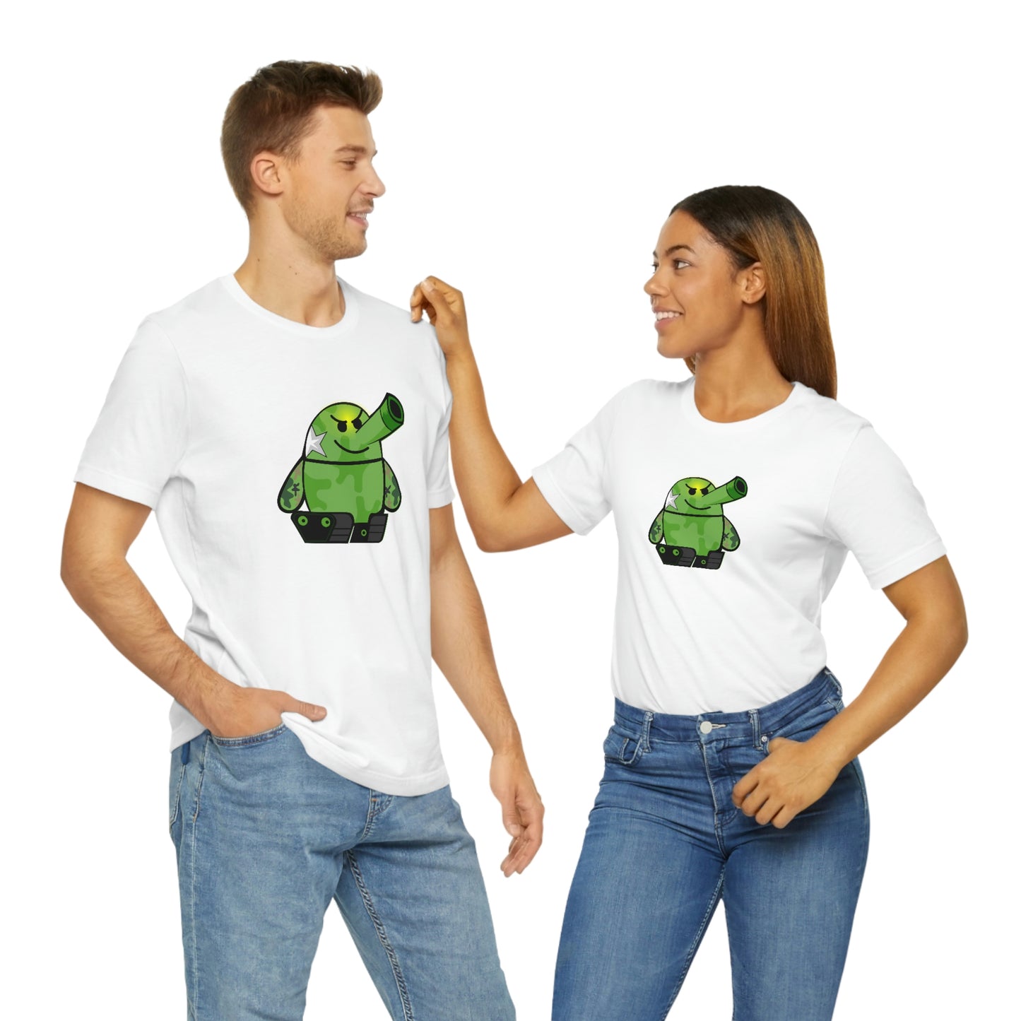Smarmy Tank Cartoon Unisex T-shirt