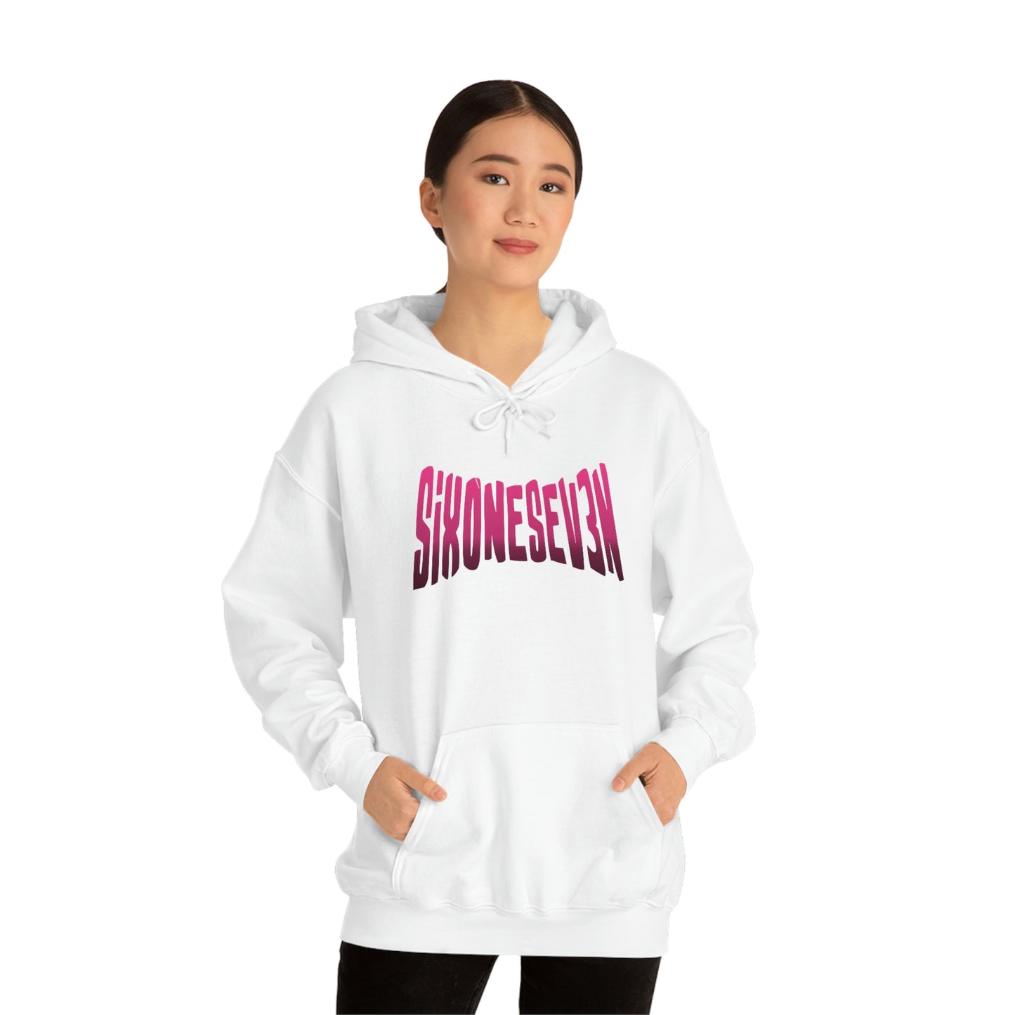 SixOneSev3n Text Unisex Hoodie