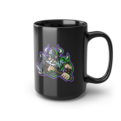 Rated R Viking Black Mug, 15oz