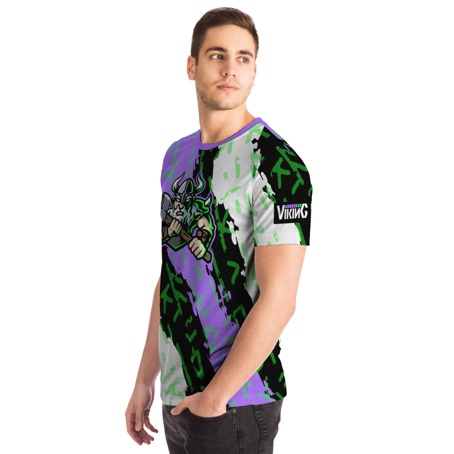 Rated R Viking Green Runes Pro Jersey
