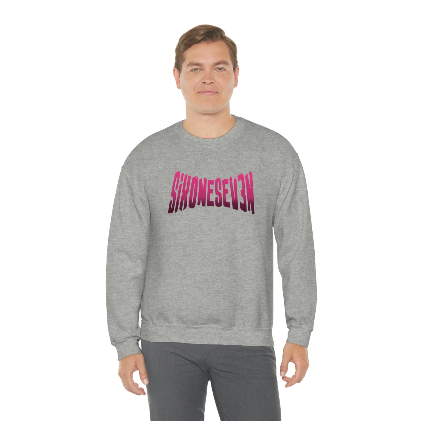 SixOneSev3n Text Unisex Sweatshirt