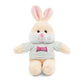 SixOneSev3n Text Stuffed Animals with Tee