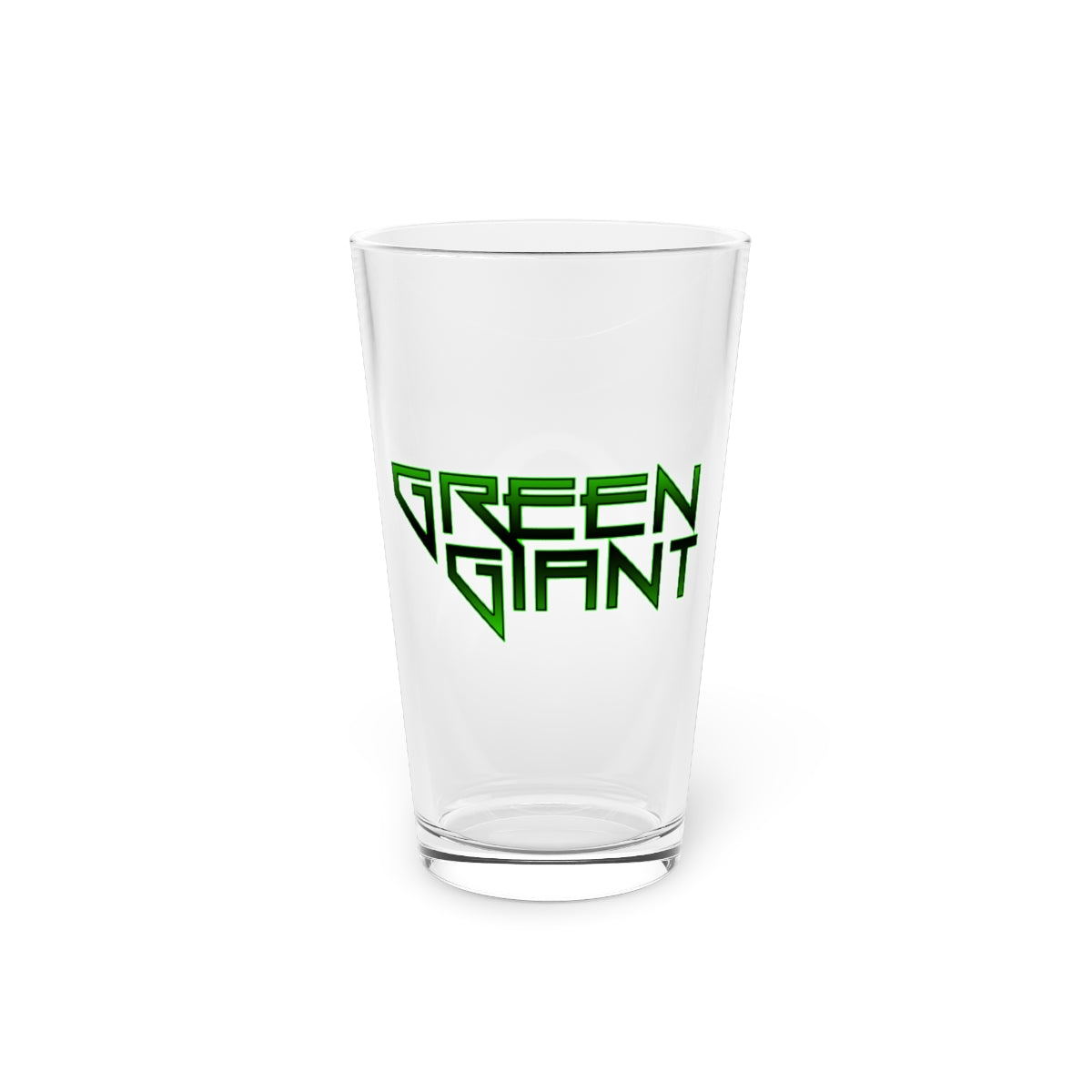 Green Giant Pint Glass, 16oz