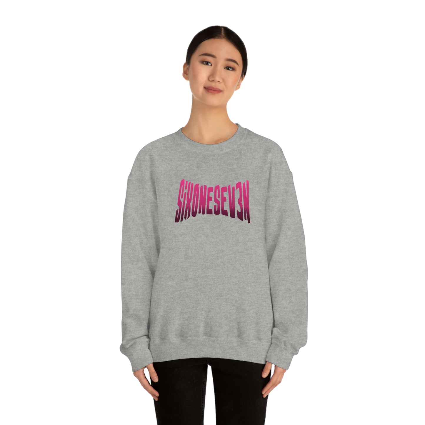 SixOneSev3n Text Unisex Sweatshirt