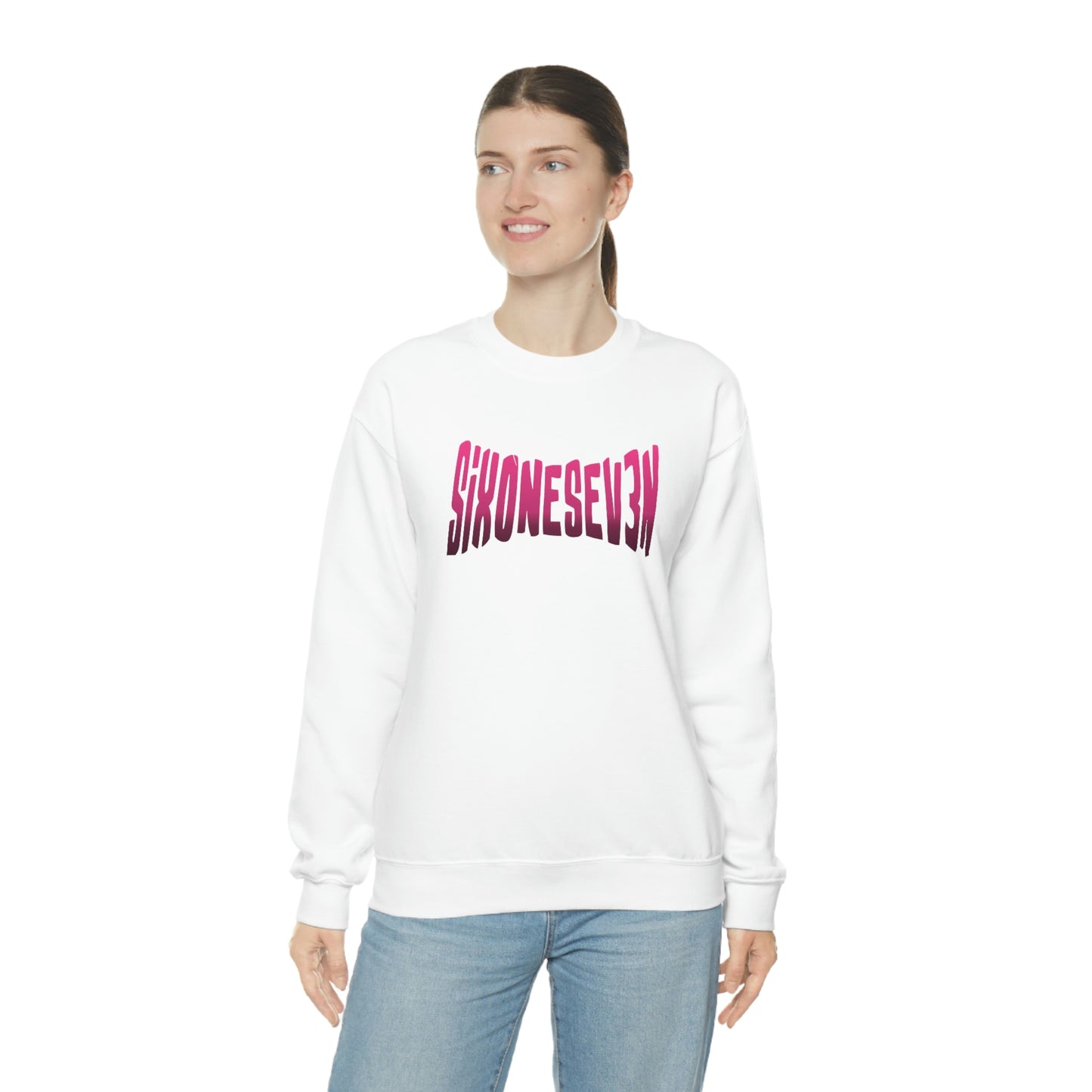 SixOneSev3n Text Unisex Sweatshirt