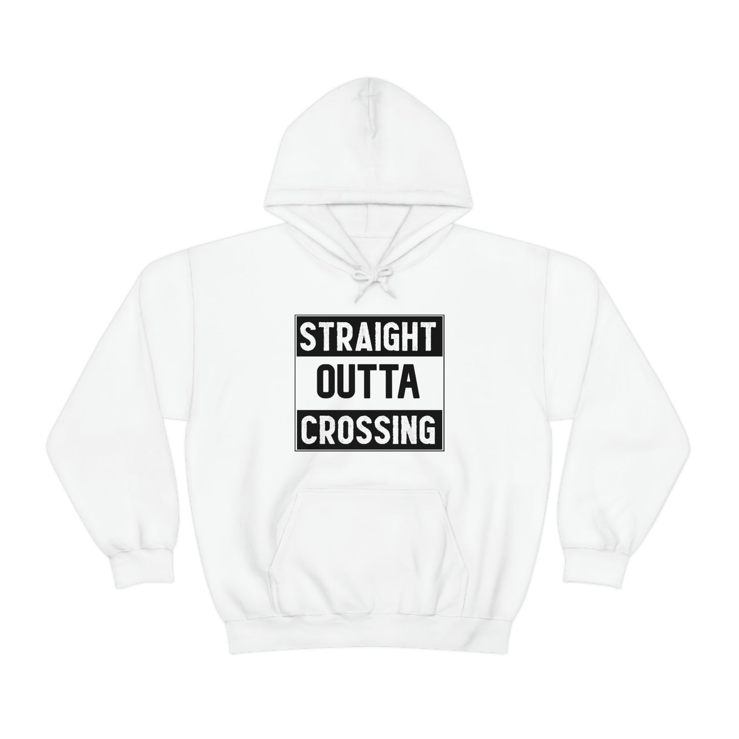 Straight Outta Crossing Unisex Hoodie
