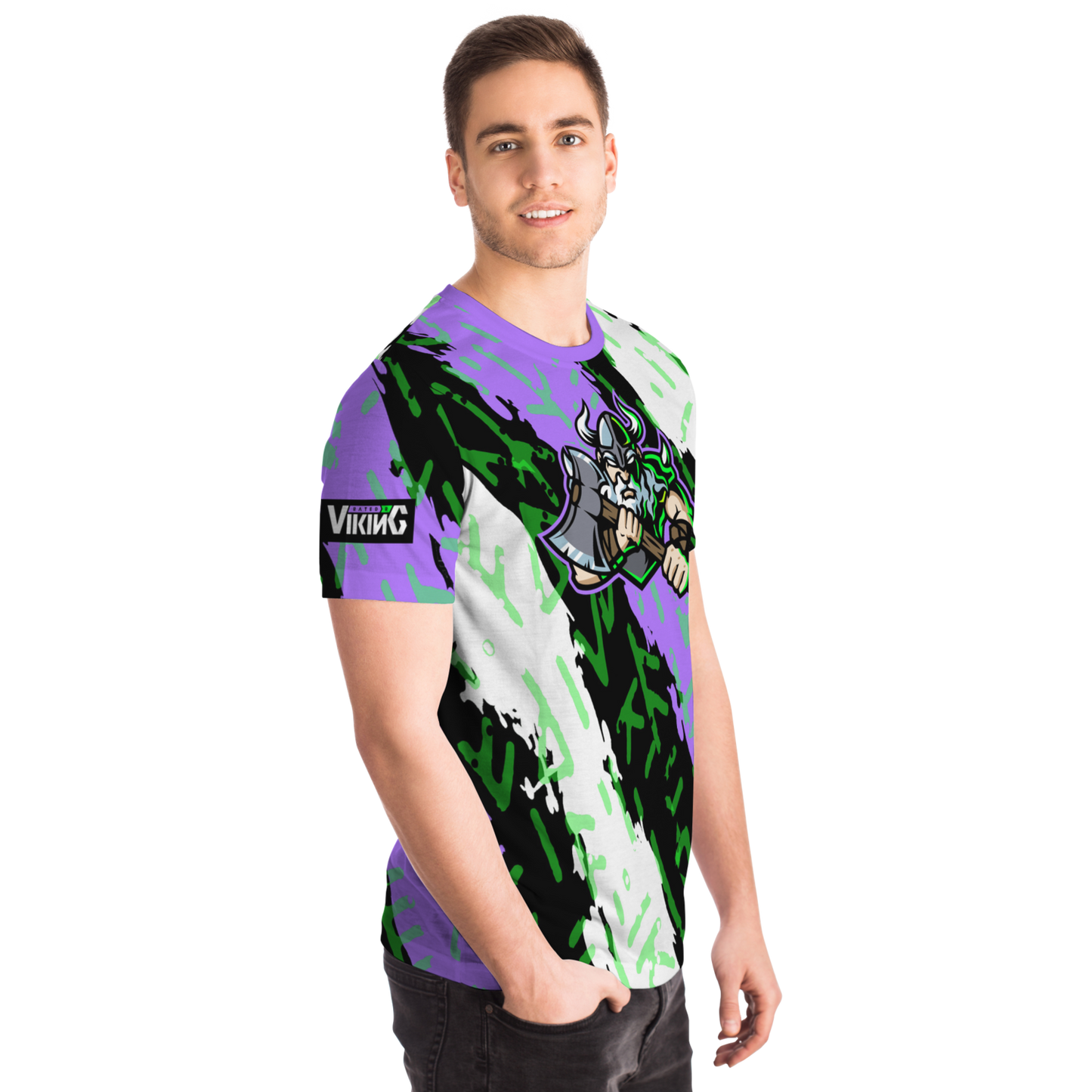 Rated R Viking Green Runes Pro Jersey