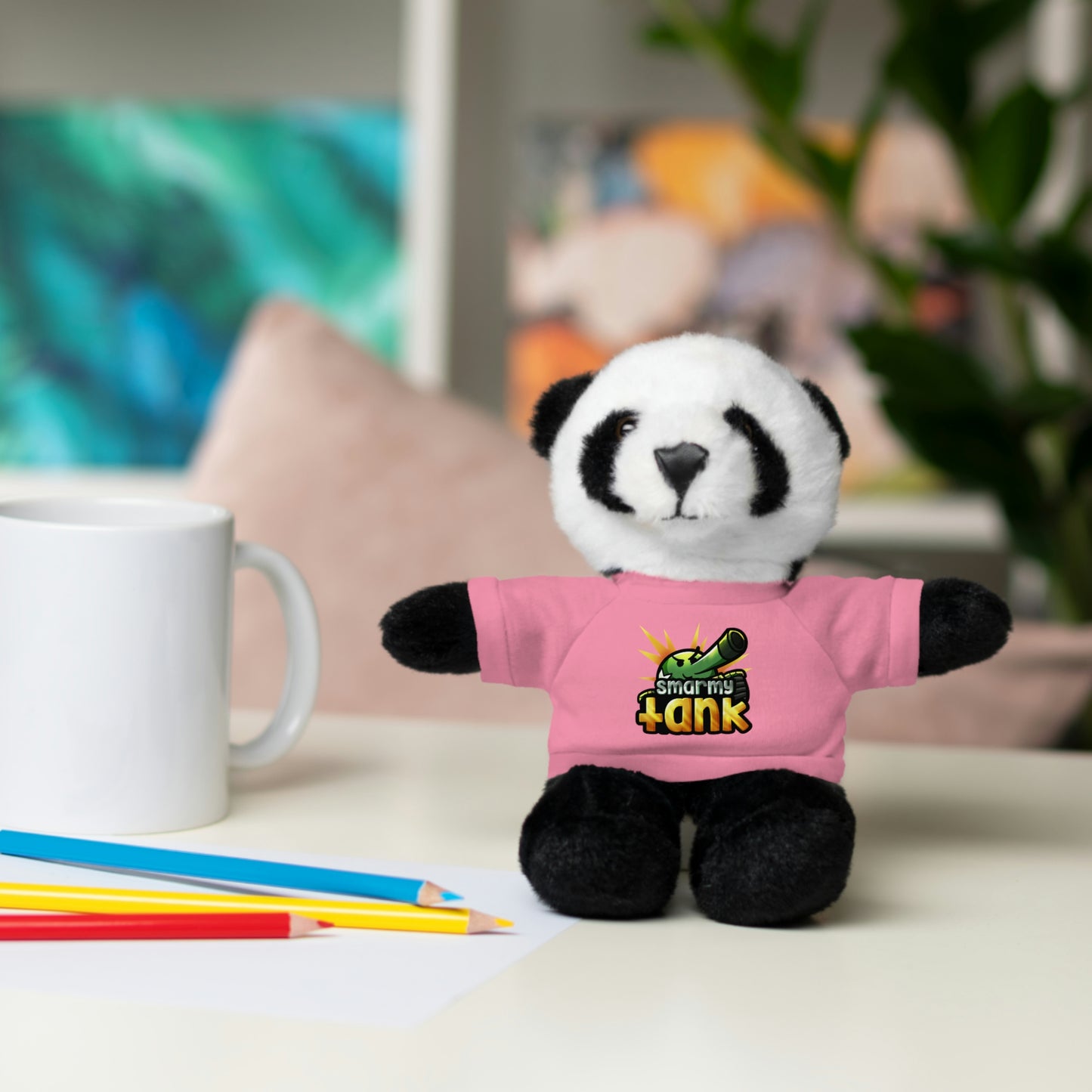 Smarmy Tank Stuffed Animals with Tee