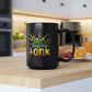 Smarmy Tank Black Mug, 15oz