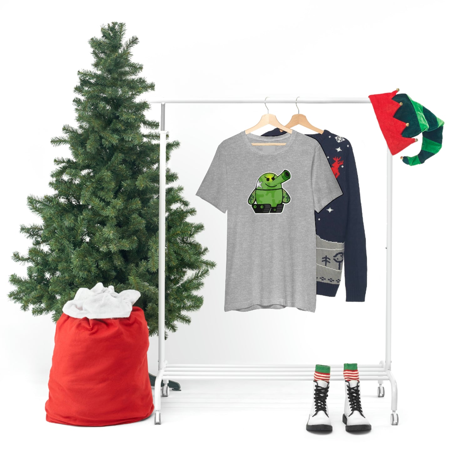 Smarmy Tank Cartoon Unisex T-shirt