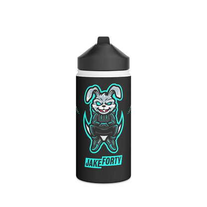 JakeForty Stainless Steel Water Bottle, Standard Lid