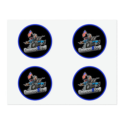 GrandpaG Round Sticker Sheets